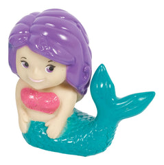 Mermaid Squirt Favor Toys, Pink/Purple/Blue, 12-pk