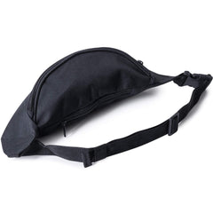 Sleek Black Fanny Pack - Versatile Wearable Costume Accessory