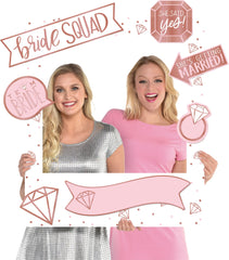Customizable Photo Frame Kit, Pink/White, 39 inch, 14-pk
