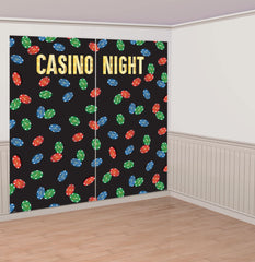 Roll the Dice Casino Photo Booth Backdrop Kit