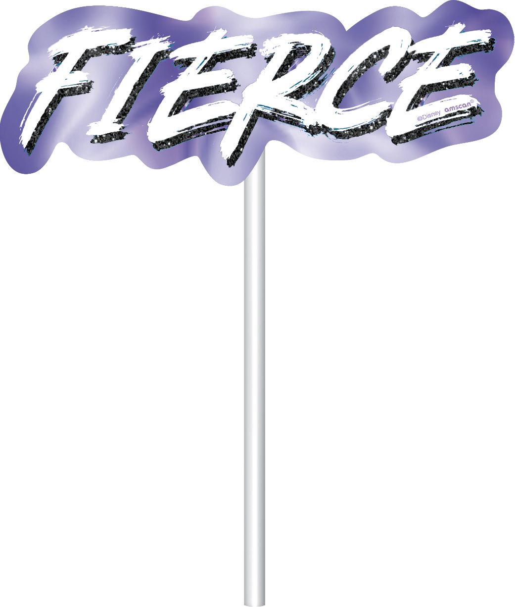 Disney Descendants, Plastic Fringe Scene Setter, Photo Booth Props, Purple, 36-inch, 20-pk