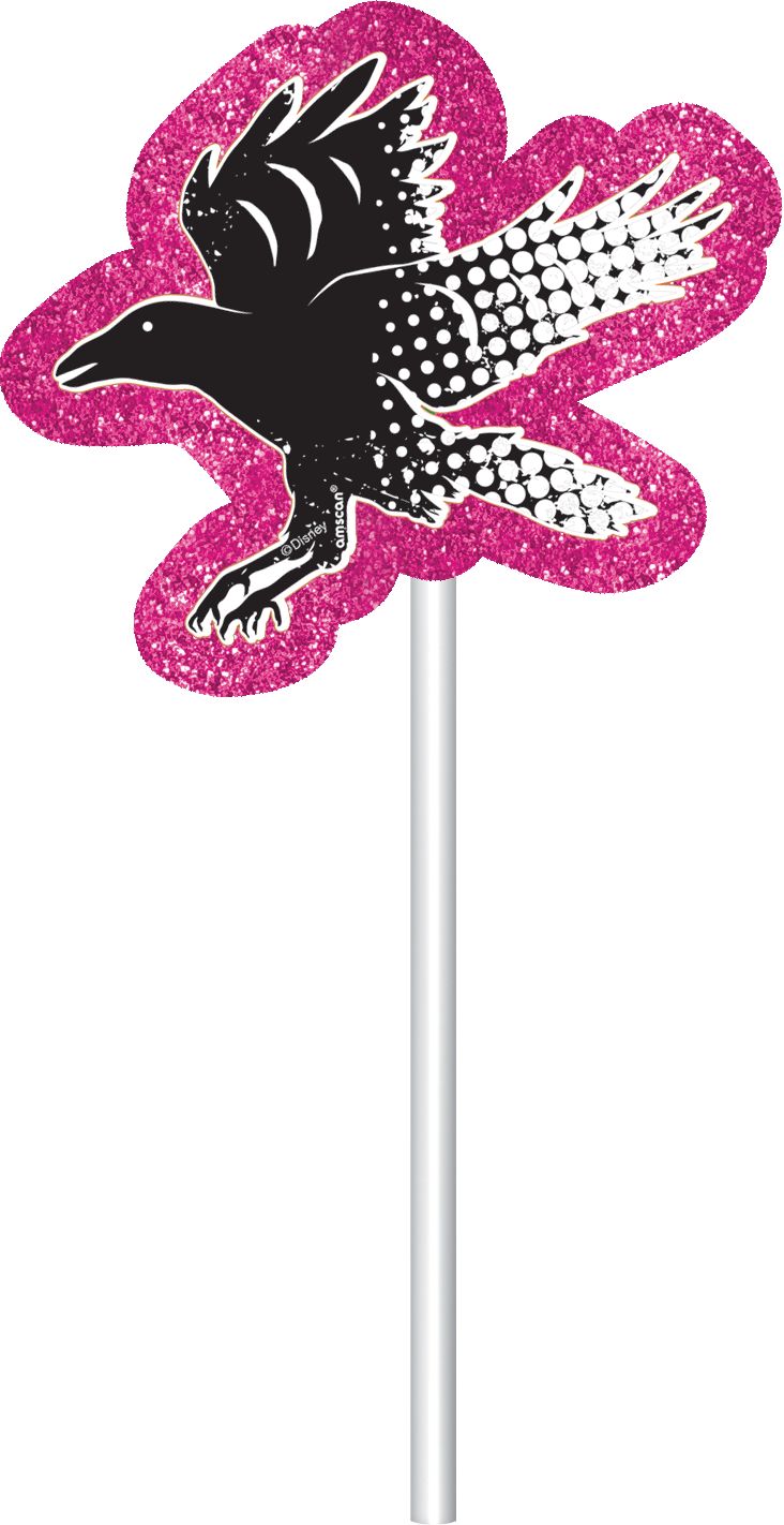 Disney Descendants, Plastic Fringe Scene Setter, Photo Booth Props, Purple, 36-inch, 20-pk