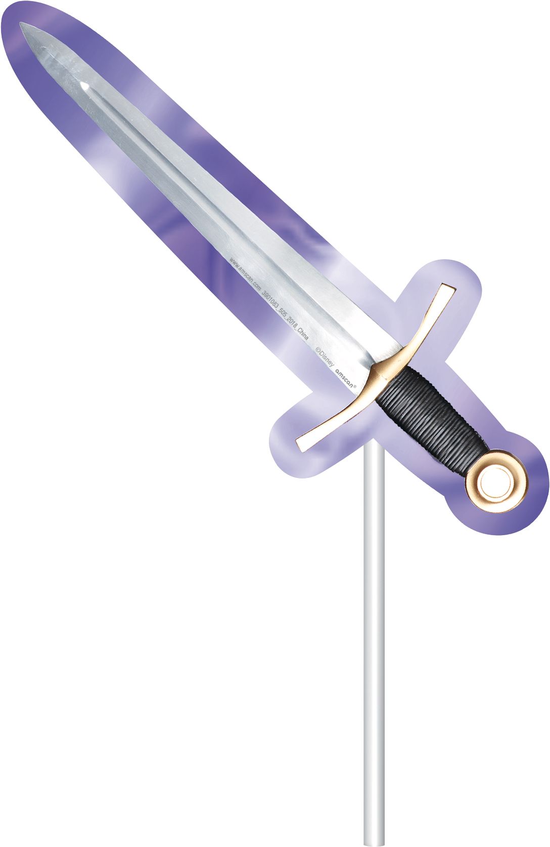 Disney Descendants, Plastic Fringe Scene Setter, Photo Booth Props, Purple, 36-inch, 20-pk