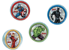 Disney Marvel Avengers Rubber Bounce Ball Favors, 4-pk