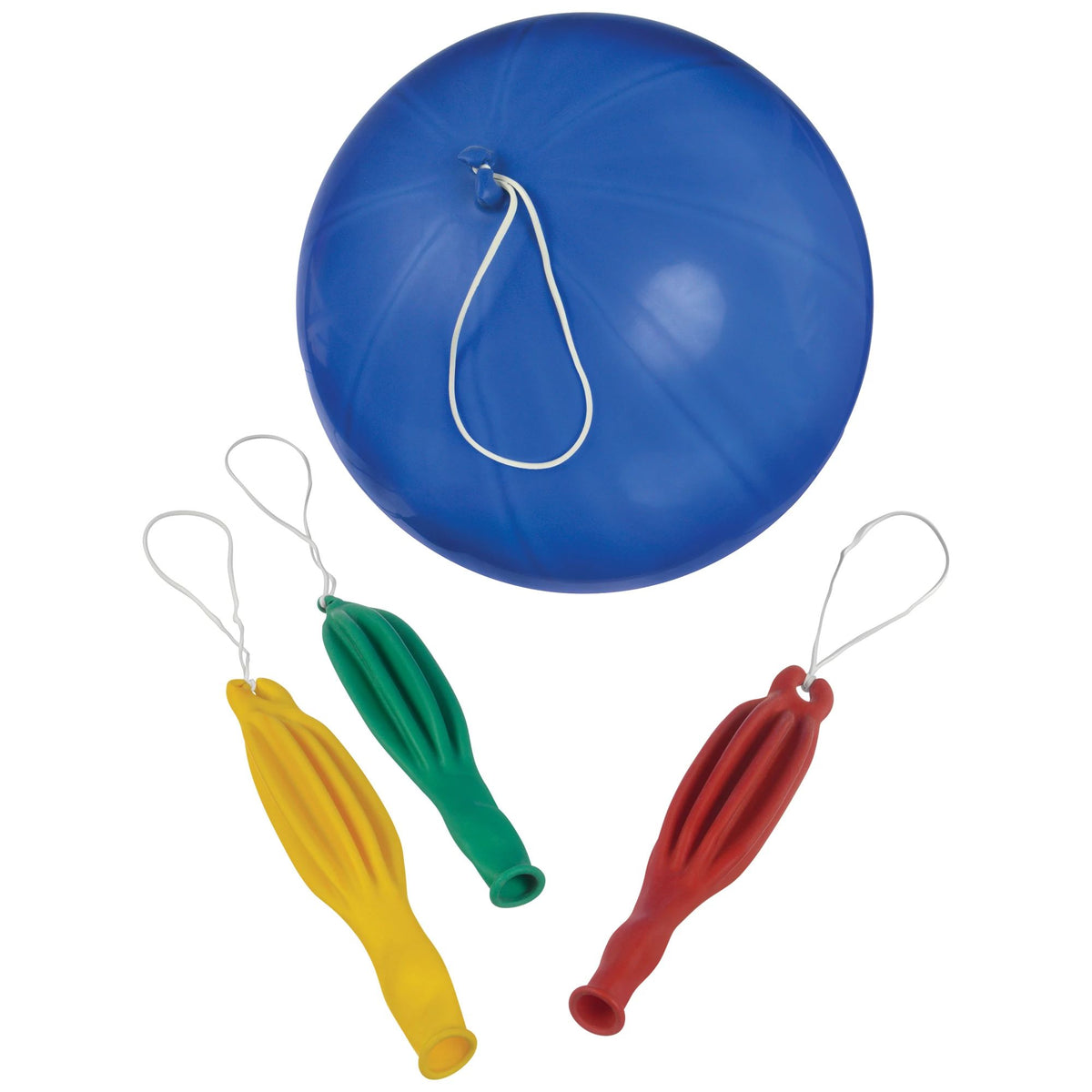 Mega Value Pack: Latex Punch Balloons - Primary Colors