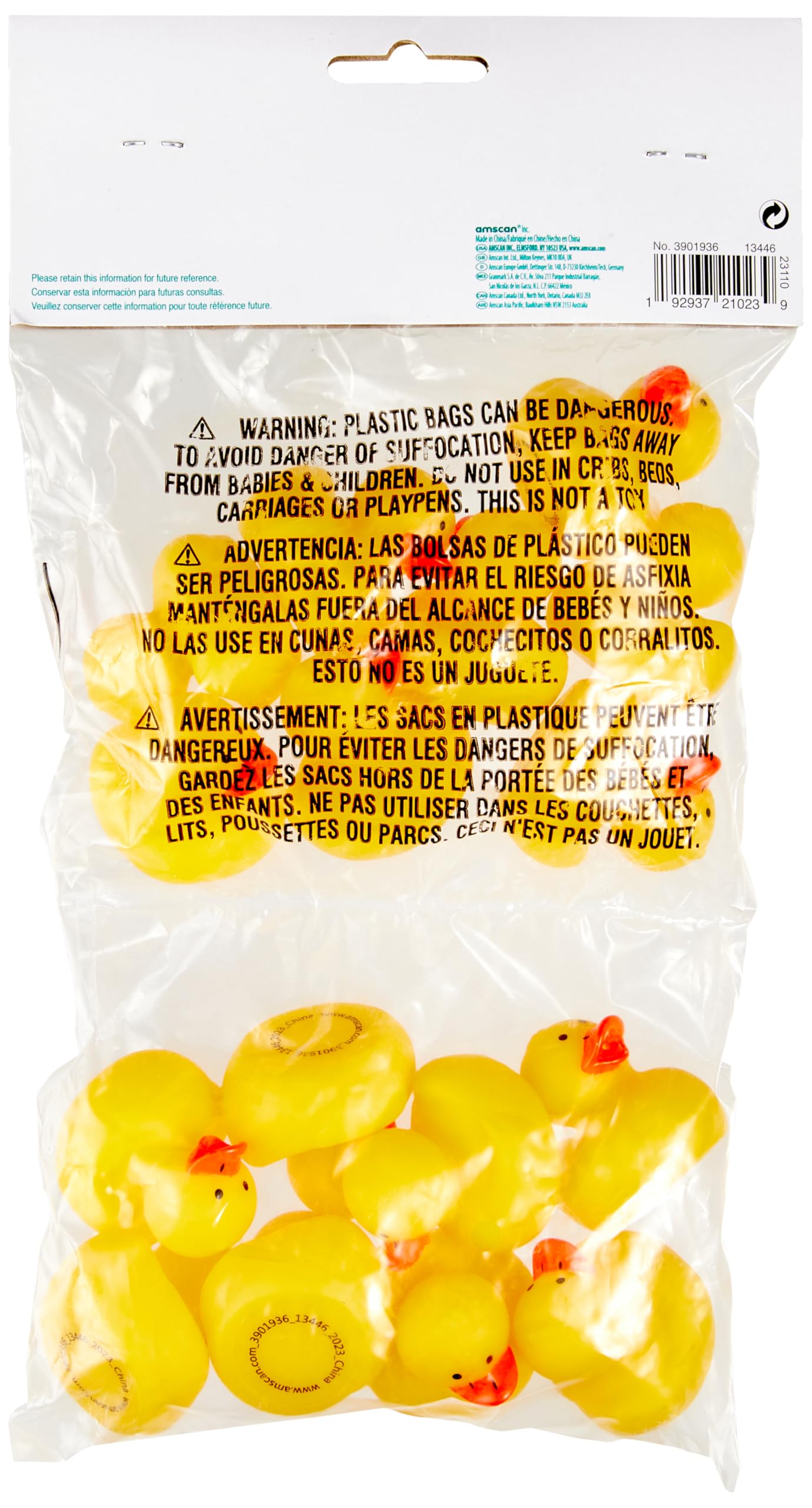 Mega Value Pack: Mini Rubber Ducks Party Favors