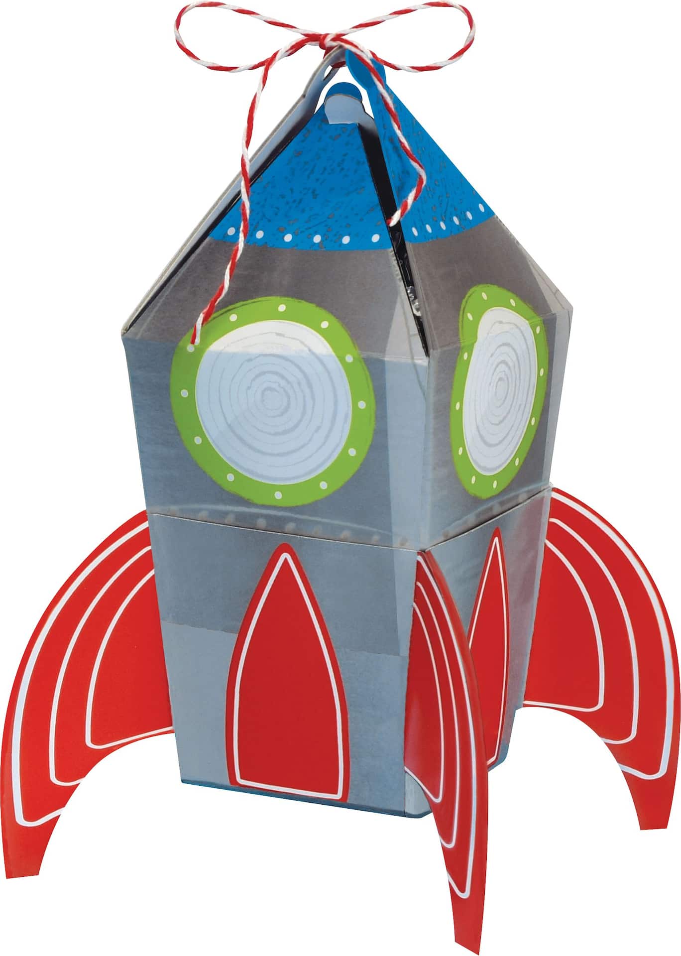 Blast Off Rocket Treat Boxes, 5.5 inch, 8-pk
