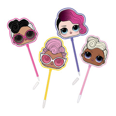 L.O.L. Surprise! Dolls Pens, Pink, 8-pk