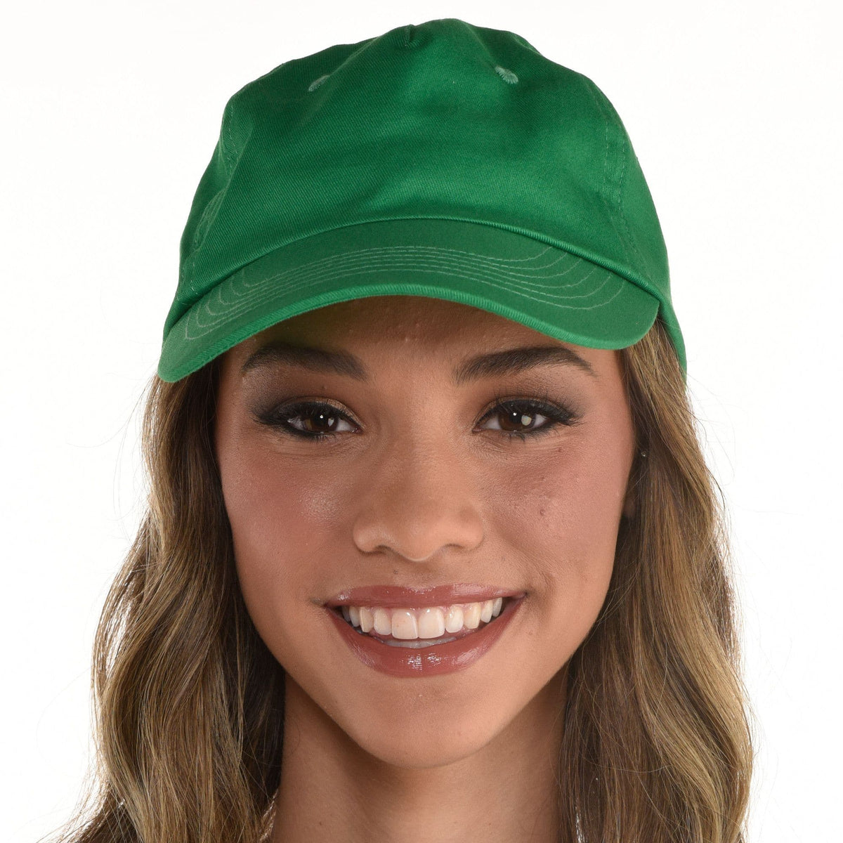 Festive Green Baseball Cap, One Size