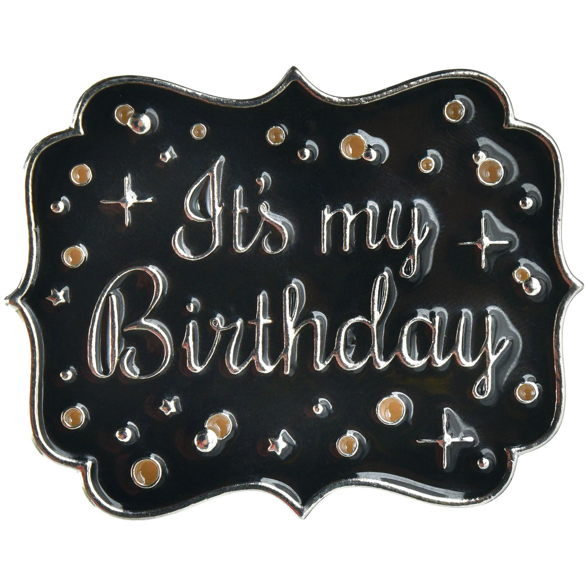 Sparkling Celebration It's My Birthday Enamel Pin