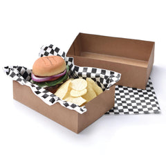 Summer-Ready Assorted Paper Food Trays with Decorative Prints, 20-pk
