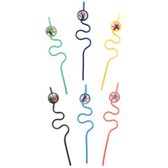 Avengers Assemble Crazy Straws - Party Favors, 12-pk