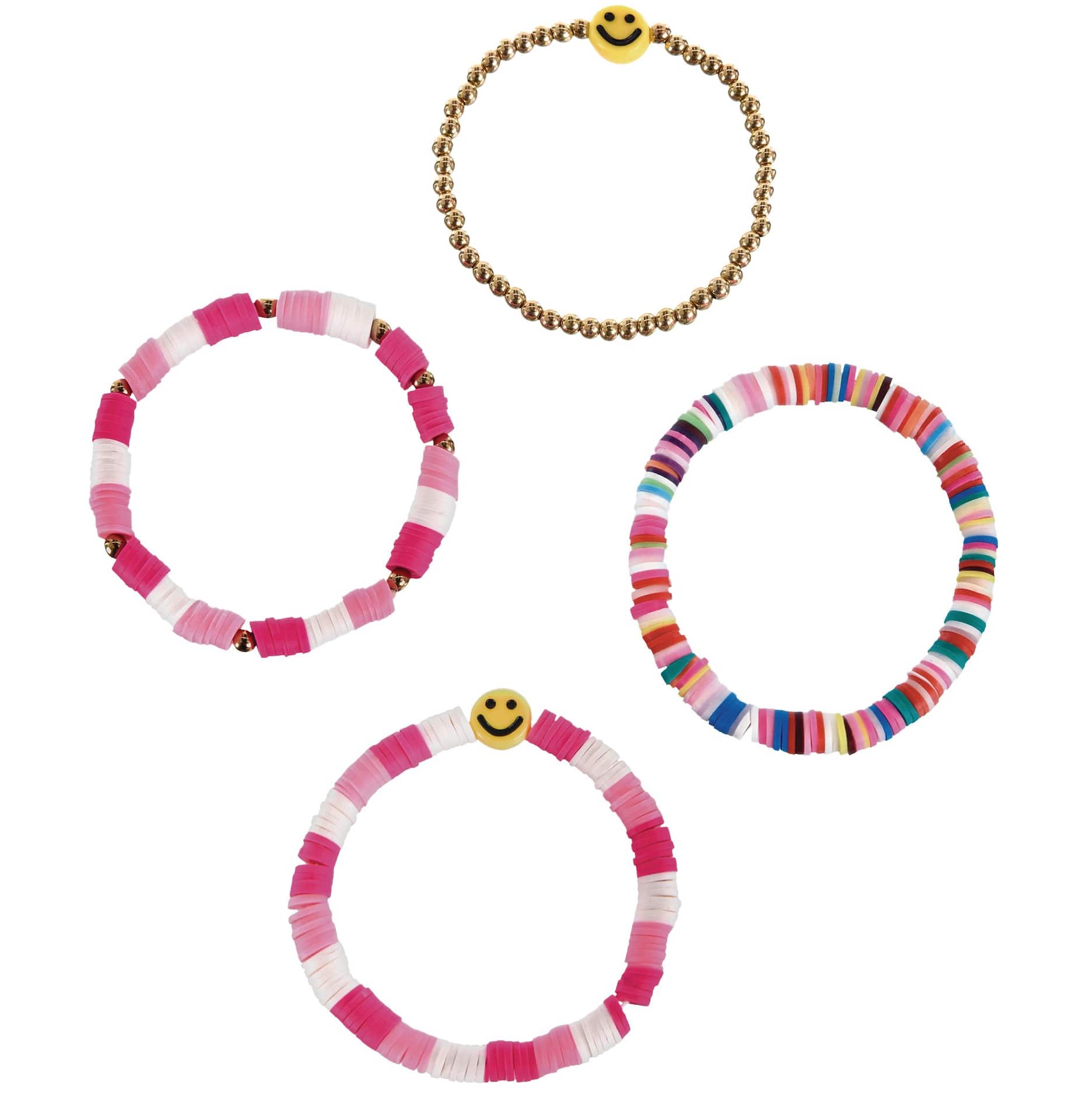 Beaded Stretch Bracelets, 12-ct