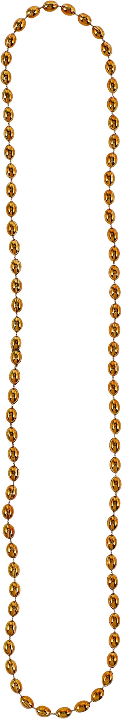 Beaded Necklaces, Red/Orange/Green, 17 inch, 24-pk