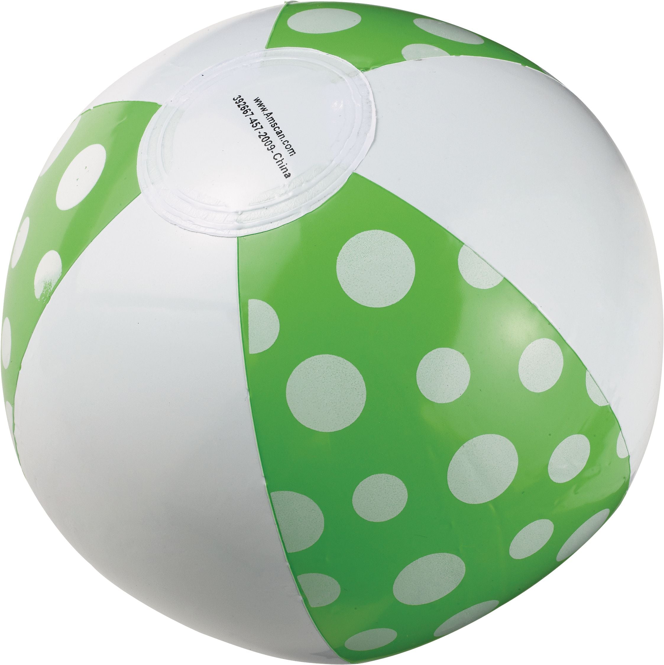 Inflatable Round Beach Balls, Multicolor, 24-pk