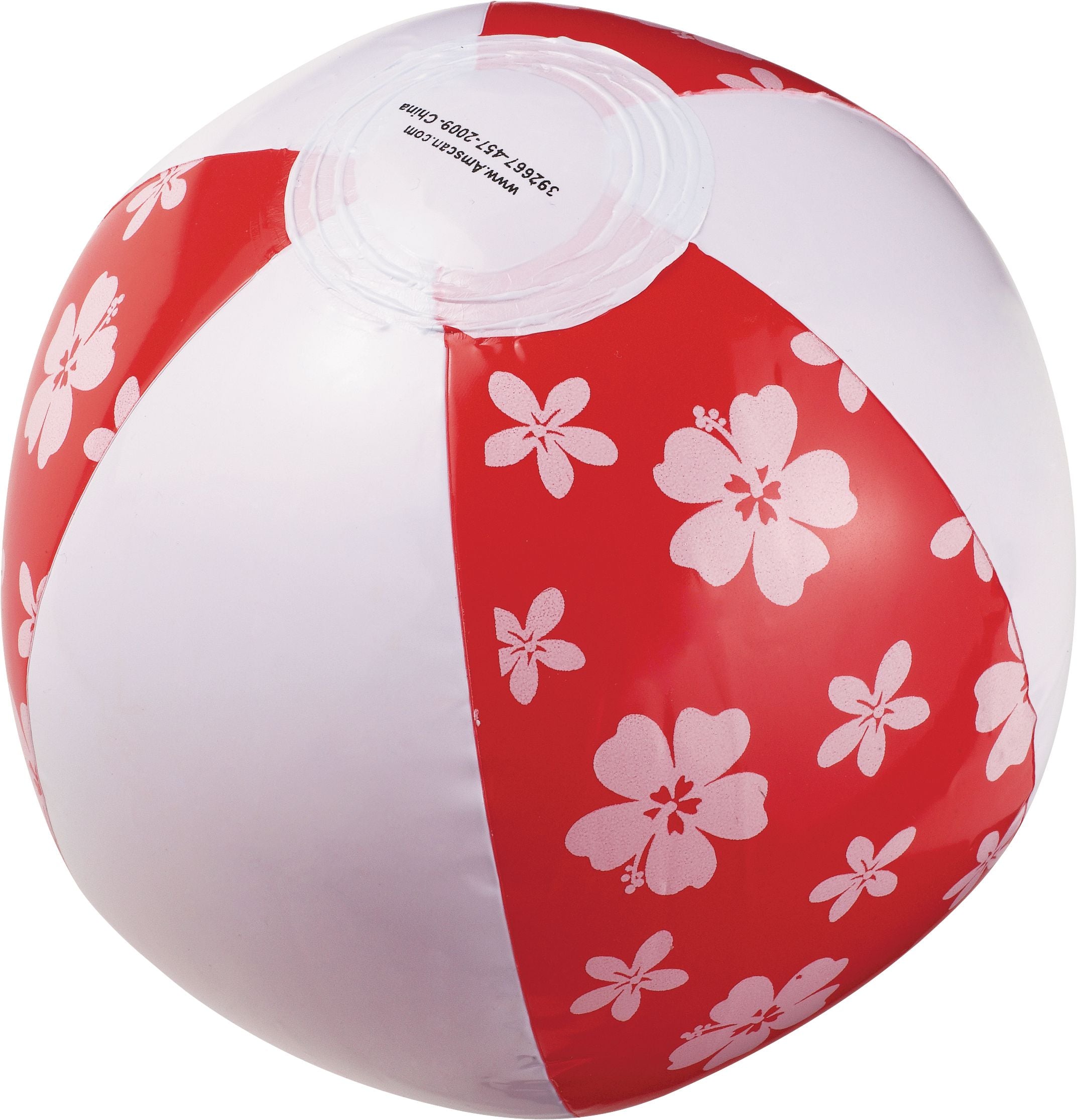 Inflatable Round Beach Balls, Multicolor, 24-pk