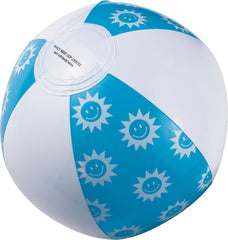 Inflatable Round Beach Balls, Multicolor, 24-pk
