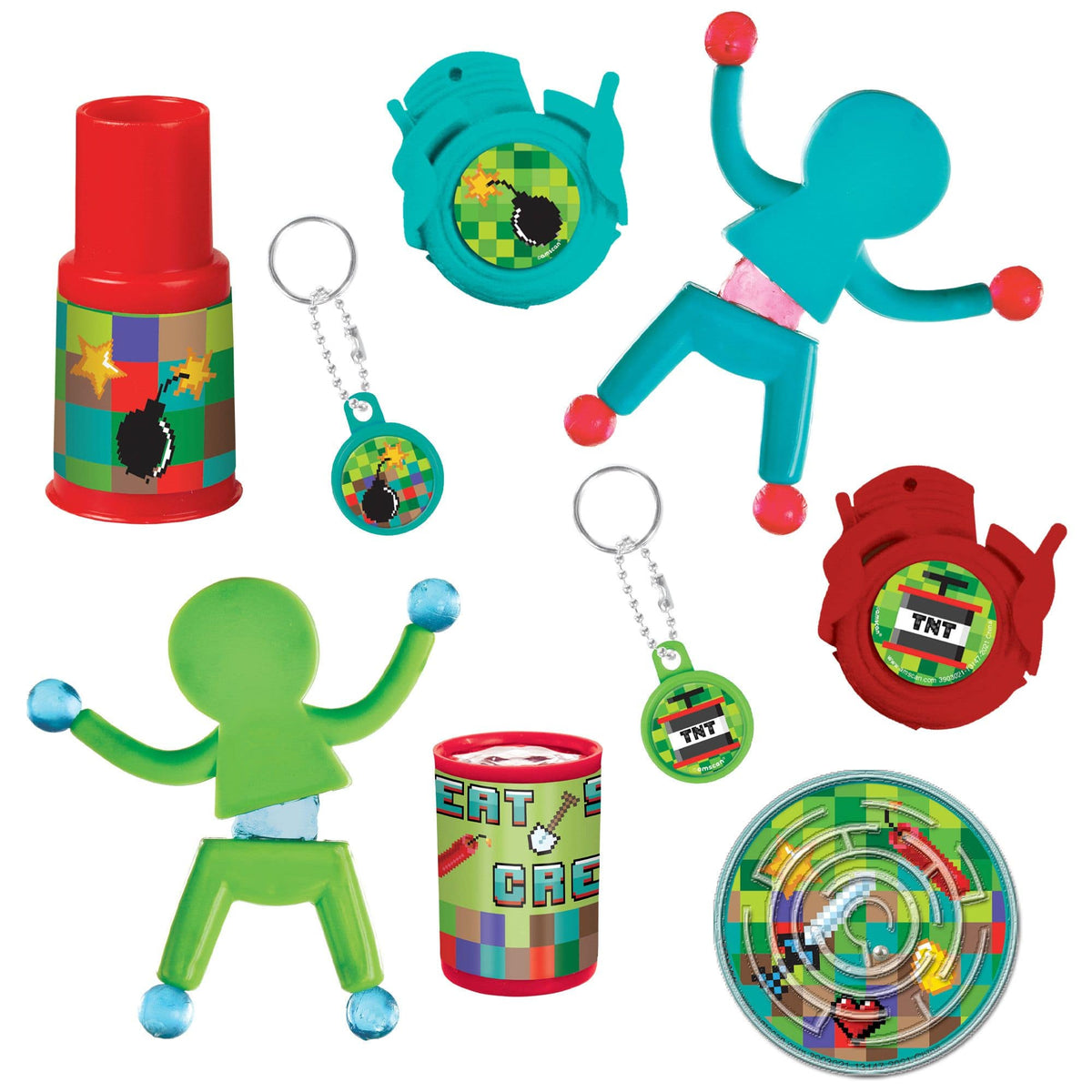 Pixel Party TNT Mega Mix Favor Pack, 48-pk