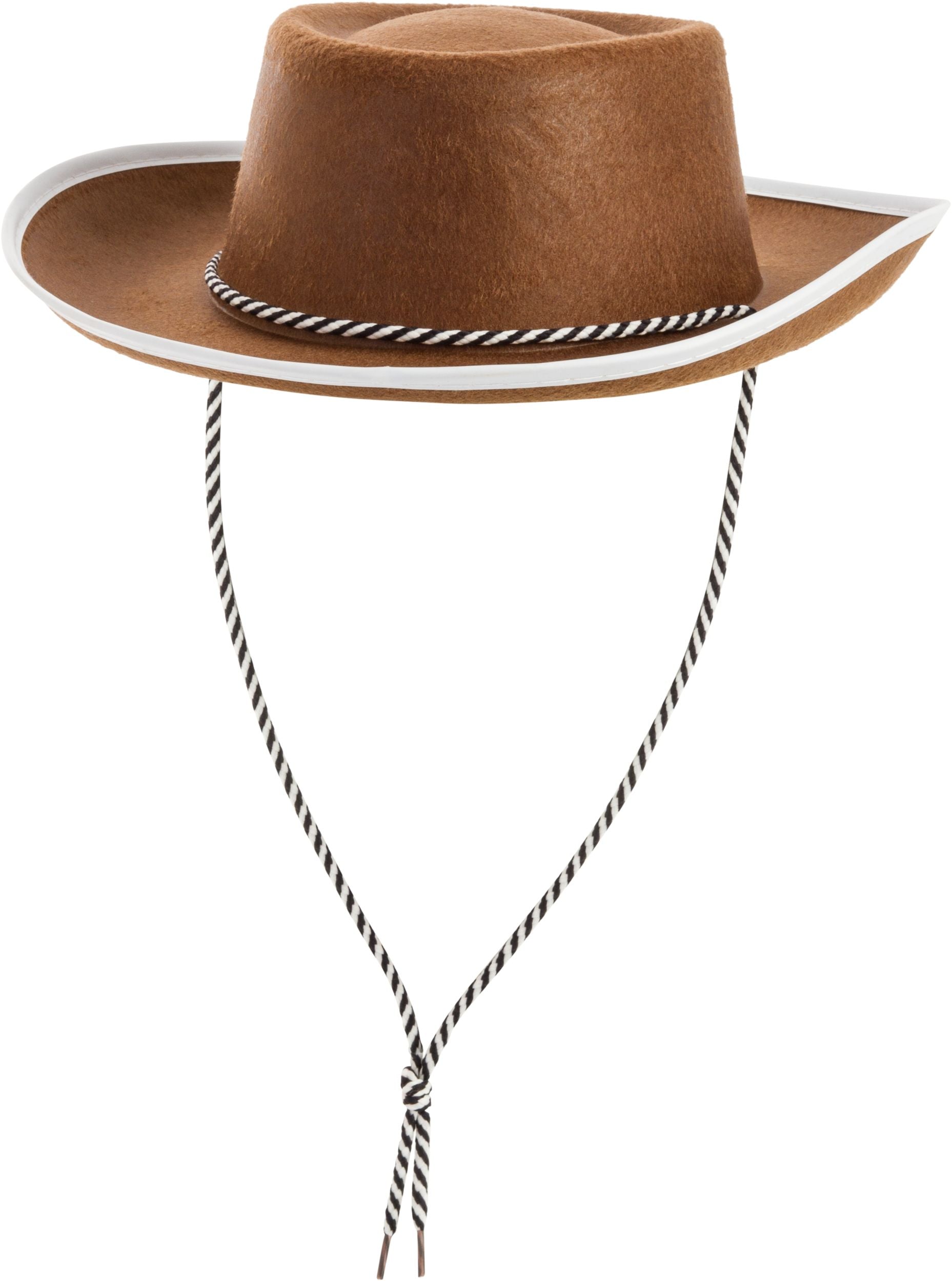 Kids' Cowboy Hat, Brown, One Size