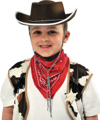 Kids' Cowboy Hat, Brown, One Size