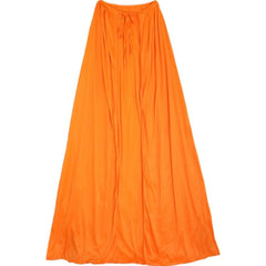 Vibrant Orange Superhero Cape, One Size, Costume Accessory