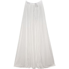 White Superhero Cape Costume Accessory, One Size