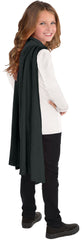 Black Superhero Cape Costume Accessory for All Ages