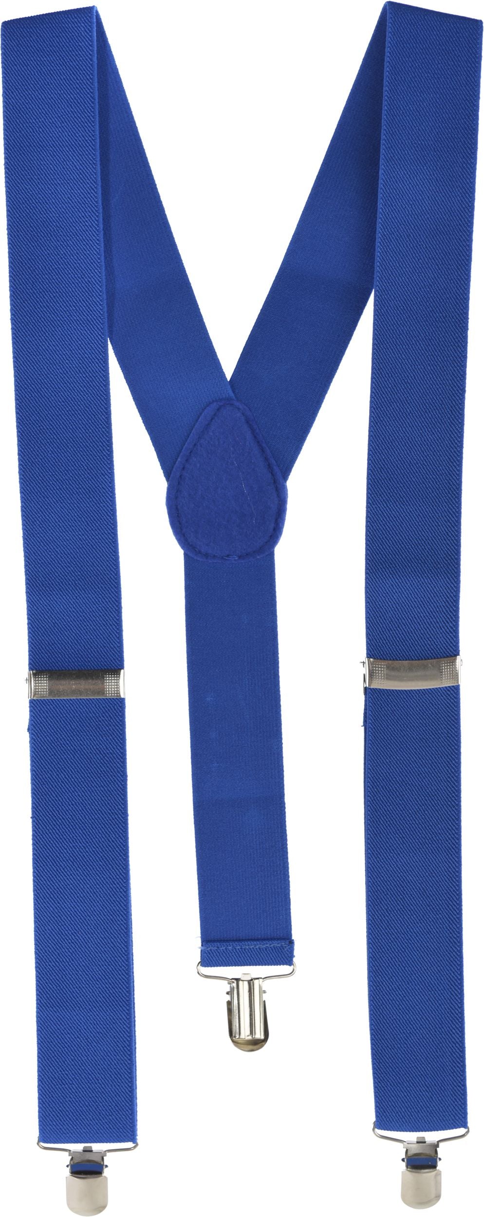 Royal Blue Adjustable Y-Back Suspenders, One Size