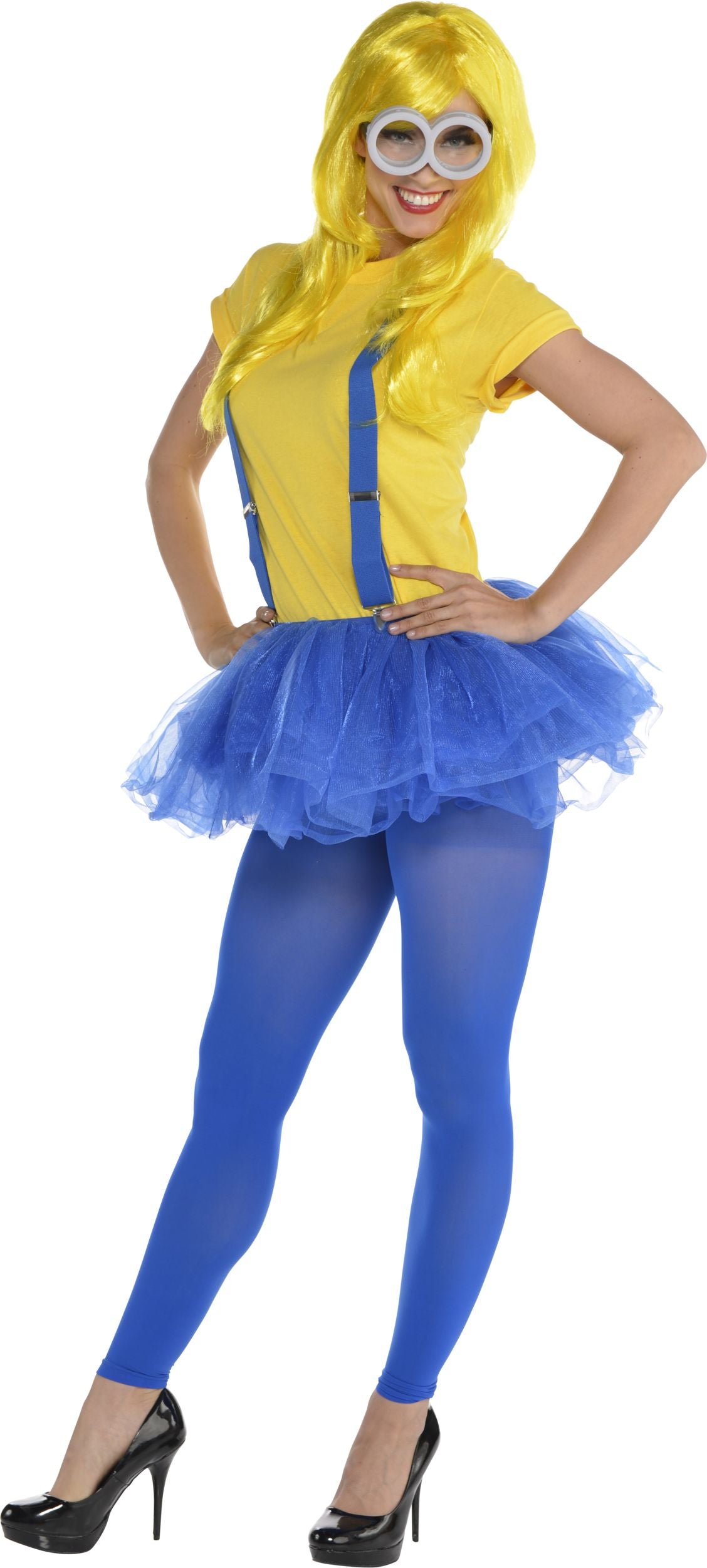 Royal Blue Adjustable Y-Back Suspenders, One Size