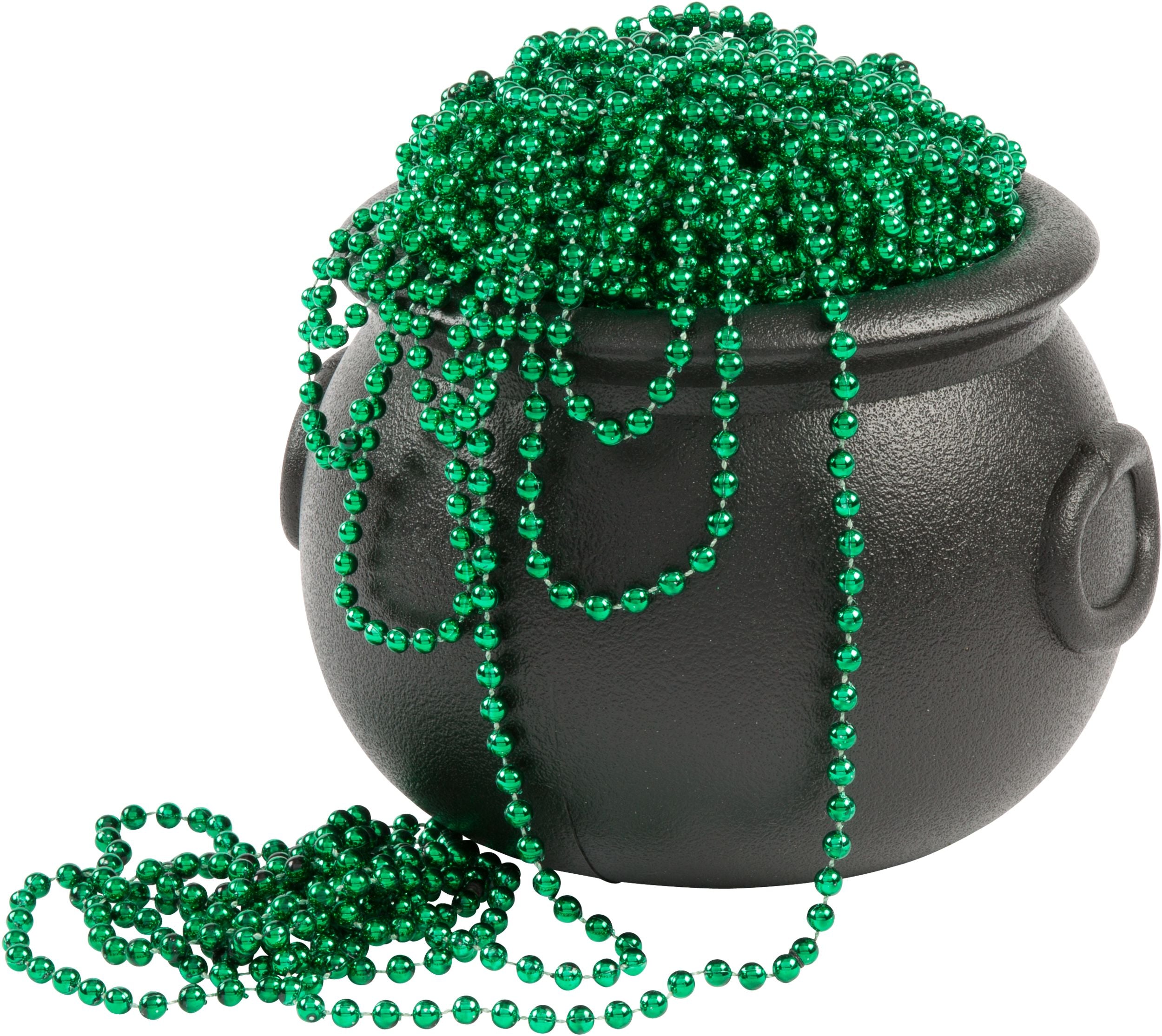 Bead Necklaces, Green, One Size, 60-pk