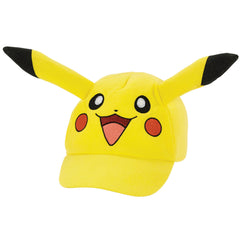 Nintendo Pokemon Pikachu Baseball Hat, Yellow, One Size, Wearable