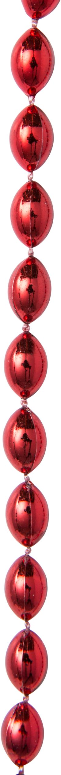 Bead Necklaces, Red/White/Blue, 50-pk