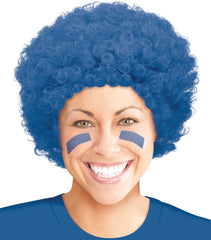 Royal Blue Short Curly Wig, One Size, Costume Accessory