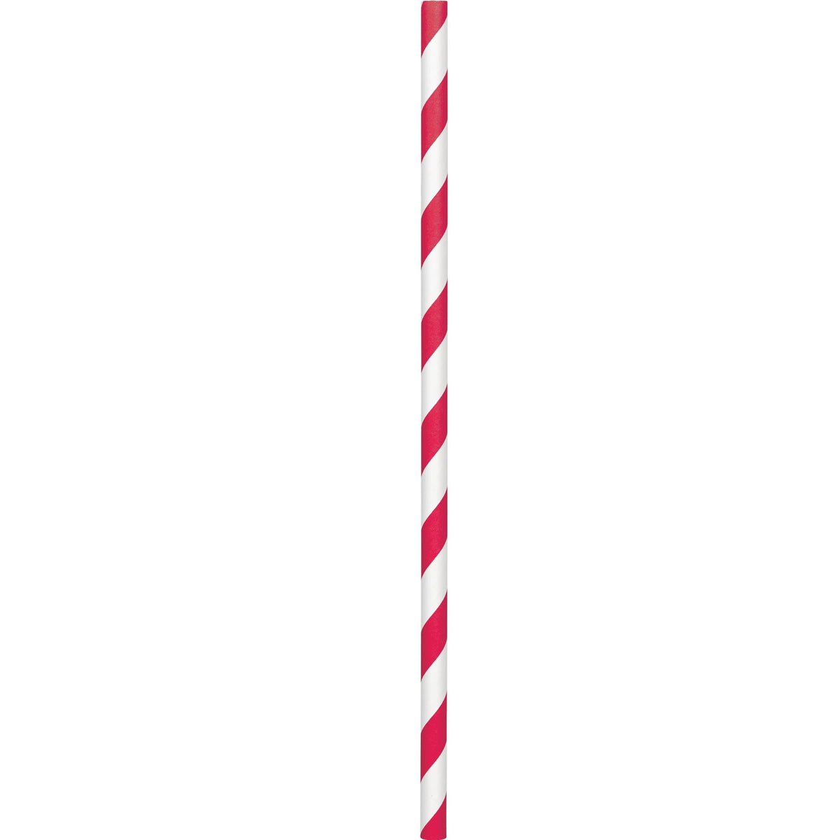 Apple Red Paper Straws - Pack of 100