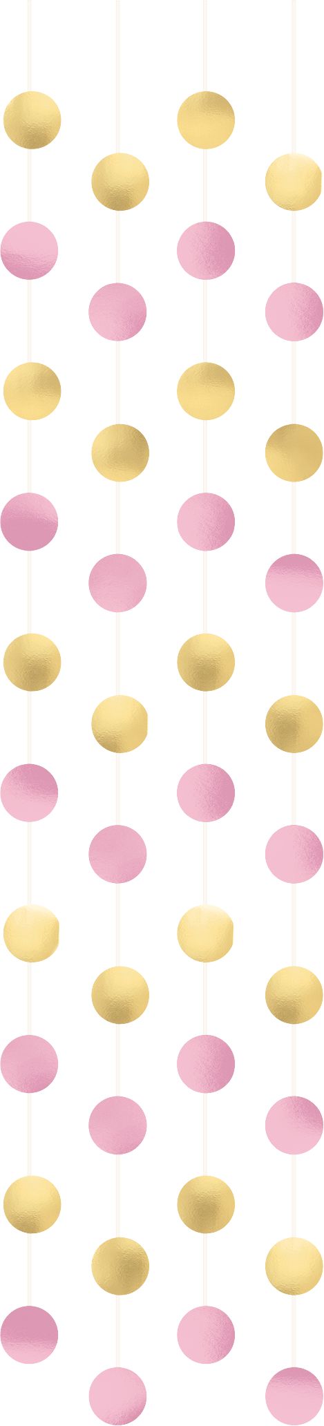 Love is Sweet Buffet Decorating Kit, Pink/Gold, 9-inch, 23-pk