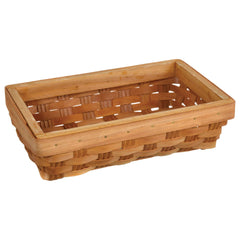 Wicker Guest Towel Caddy for Everyday Entertaining