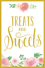Floral Baby Shower Treat Table Decorating Kit, 23-pc