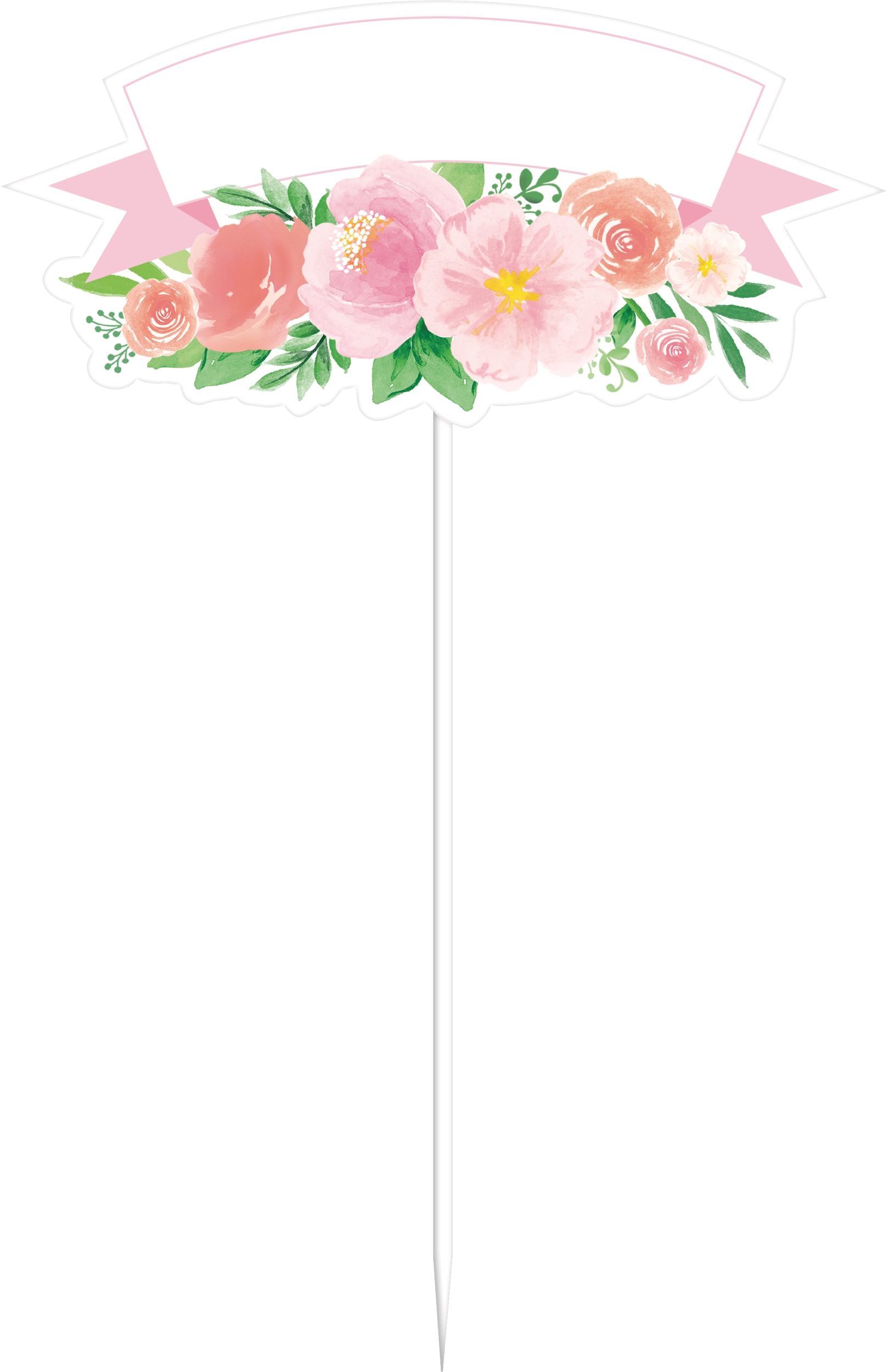 Floral Baby Shower Treat Table Decorating Kit, 23-pc