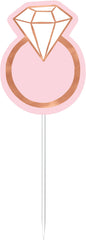 Blush Rose Gold Buffet Table Decorating Kit, 9-inch, 23-pk