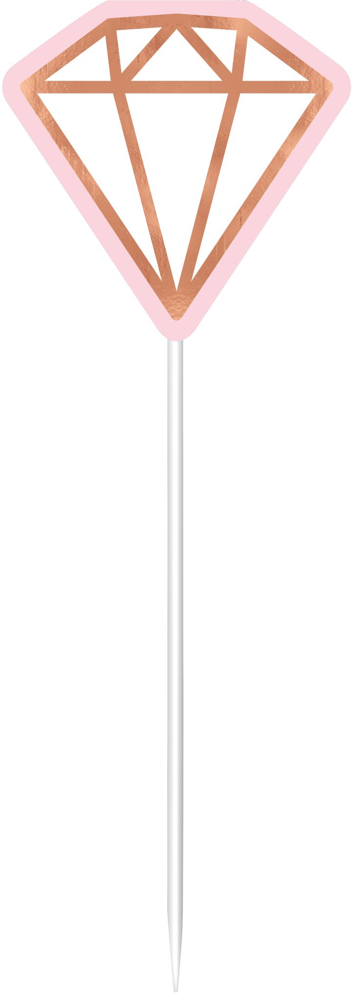 Blush Rose Gold Buffet Table Decorating Kit, 9-inch, 23-pk