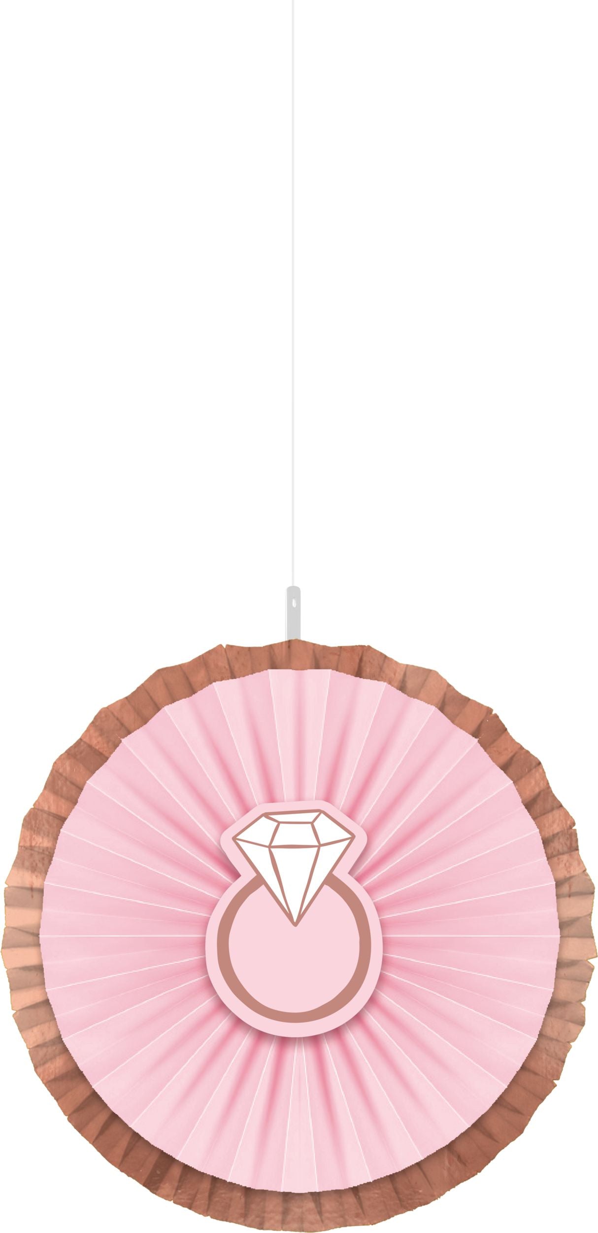 Blush Rose Gold Buffet Table Decorating Kit, 9-inch, 23-pk