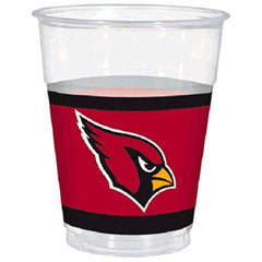 Arizona Cardinals 16oz Plastic Cups - 25ct