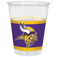 Minnesota Vikings 16oz NFL Plastic Cups - 25 Pack