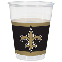 New Orleans Saints 16oz Plastic Cups - 25 Pack