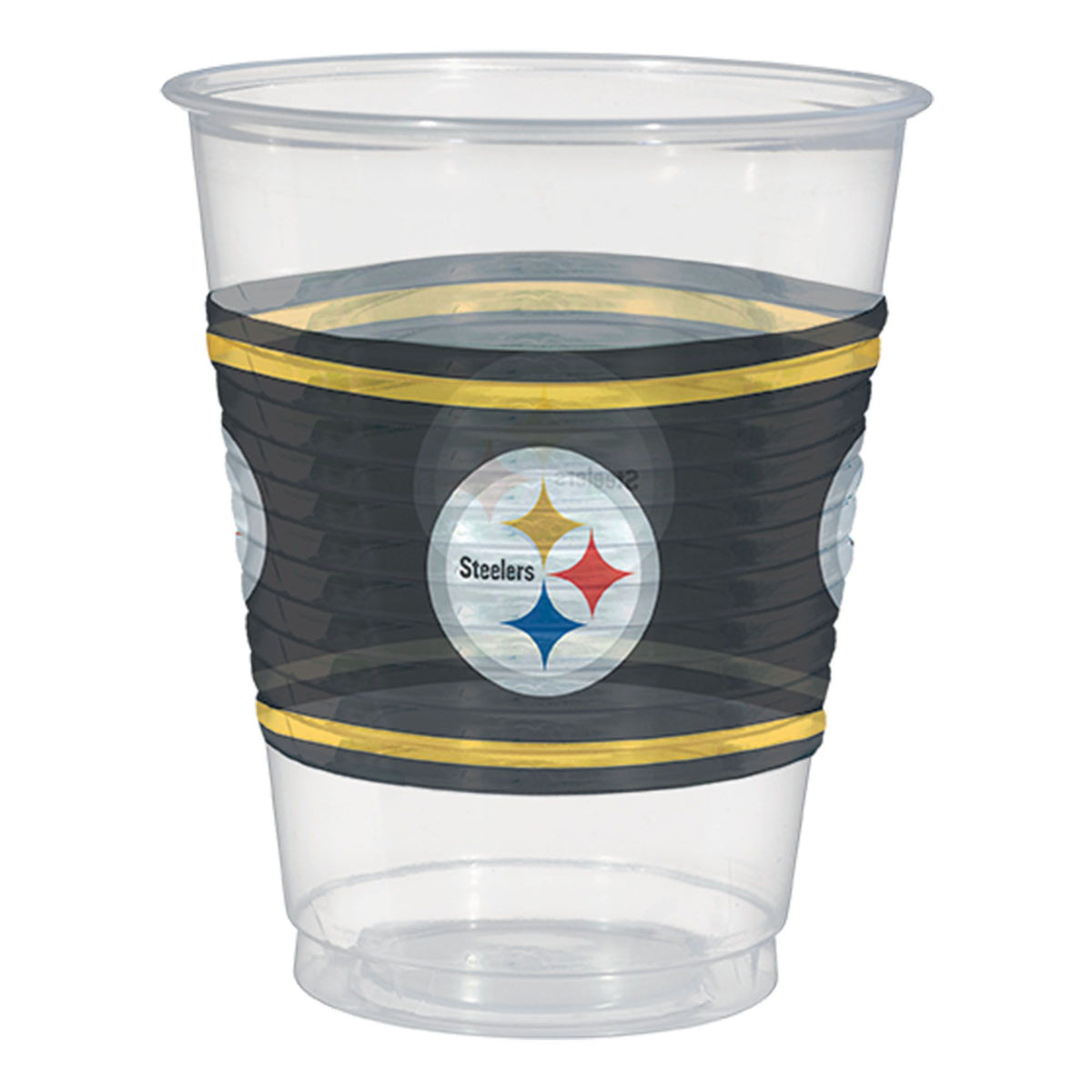 Pittsburgh Steelers Plastic Cups, 25-pk