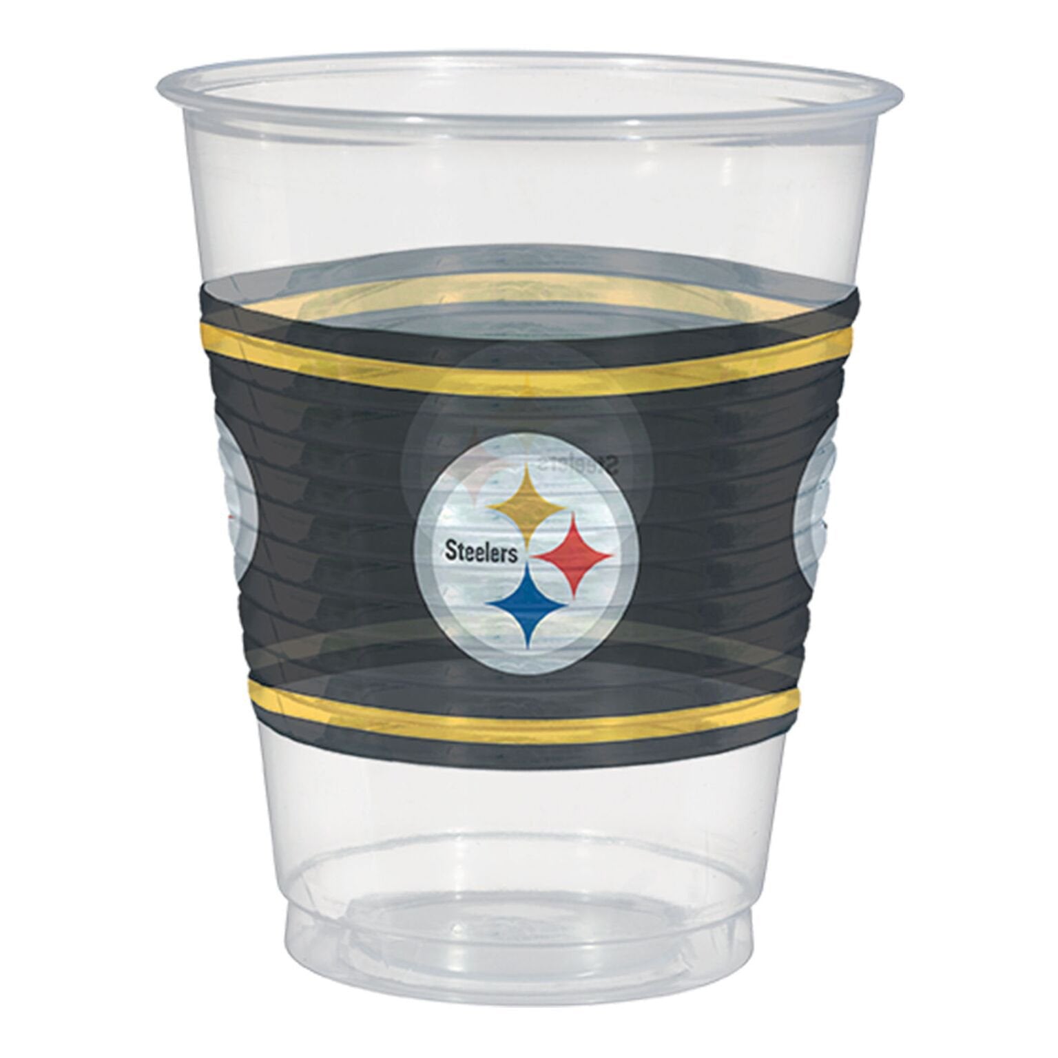 Pittsburgh Steelers Plastic Cups, 25-pk