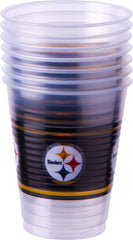Pittsburgh Steelers Plastic Cups, 25-pk