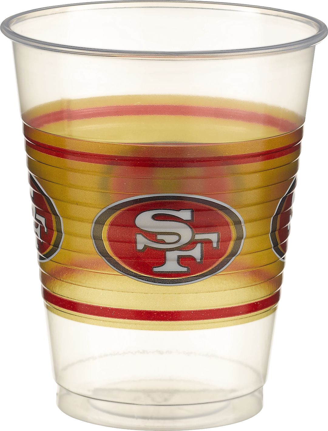 San Francisco 49ers Plastic Cups, 25-pk