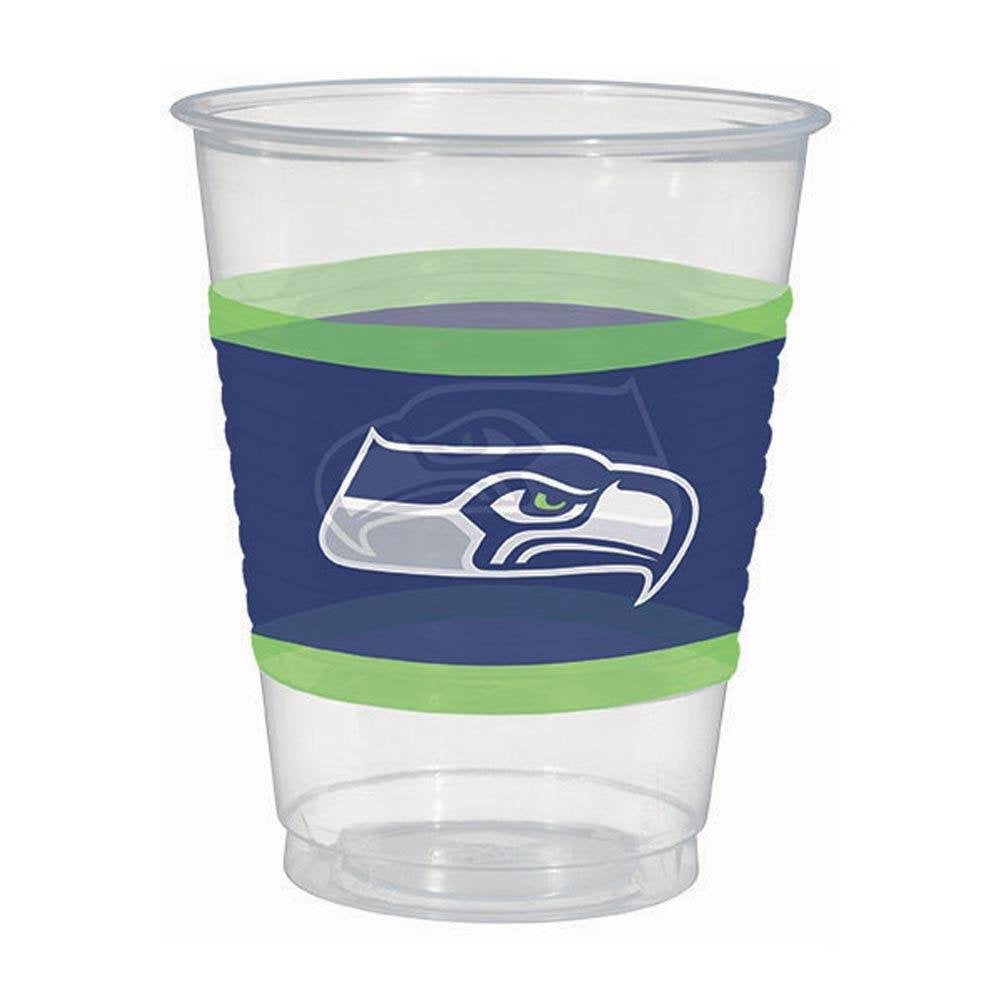Seattle Seahawks 16oz Plastic Cups - 25 Pack