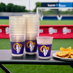 Los Angeles Rams 16oz Plastic Cups - 25 Pack
